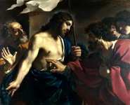 Guercino - The Incredulity of Saint Thomas